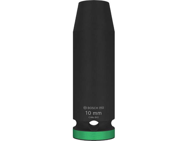 PRO Impact Socket Bosch, 1/2, 10mm, dolgi, 2608003044